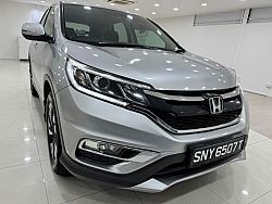 Honda CRV 2.4L LED Sunroof 2015 Silver Revcam Rear Entertainment